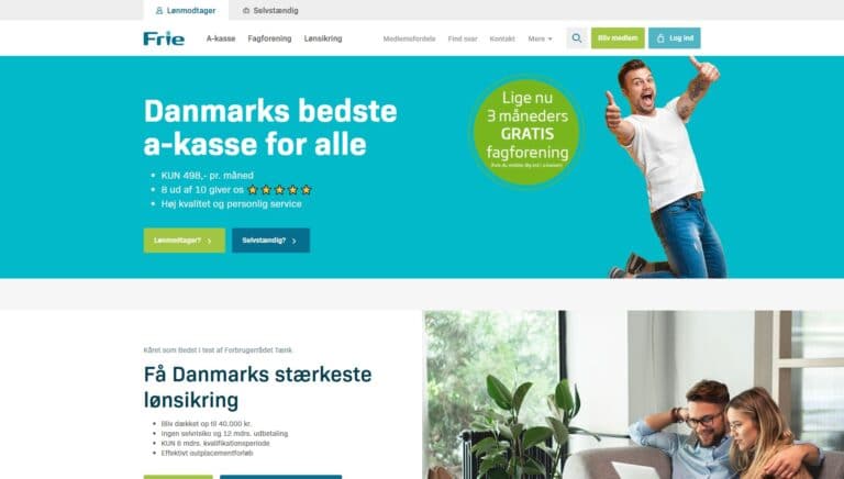 Frie a-kasse screenshot