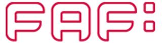 Logo for FAF – Film- og TV-arbejderforeningen